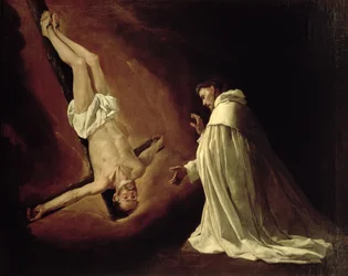 Erscheinung des Heiligen Petrus zu St. Peter Nolasco (1182-1256) 1629
